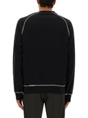 PS von Paul Smith Sweatshirt mit Stickerei PS Happy