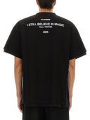 Jil Sander Camiseta de algodón de doble capa