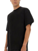 Jil Sander Camiseta de algodón de doble capa