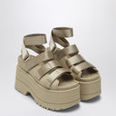 Ugg Platform Sandals Goldenrise In Sand Colour