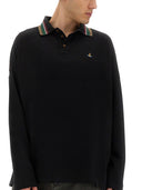 Vivienne Westwood Long Sleeved Polo Shirt
