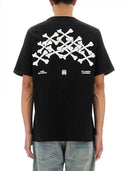 Amiri Bones Stablet Print T -shirt