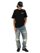 Amiri Bones Stablet Print T -shirt