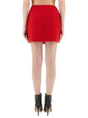 Balmain Wool Mini Rok