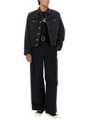 Kenzo Truker Jacket With "Boke Flower" Embroidery