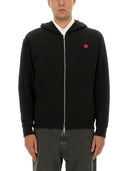 Sudadera con capucha de cremallera de kenzo