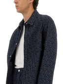 Fendi ff Jacquard Denim Shirt