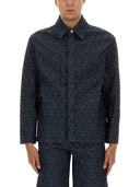 Fendi ff Jacquard Denim Shirt