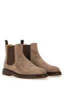 Bota de chelsea de ante Brunello Cucinelli