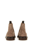 Bota de chelsea de ante Brunello Cucinelli