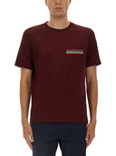 Paul Smith Striped Pocket T Shirt