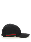 Gorra De Béisbol Gucci Con Web