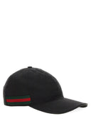 Gorra De Béisbol Gucci Con Web