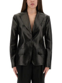 Chaqueta de cuero Tom Ford con solapas