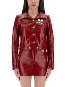 Courreges de chaqueta de vinilo "reedición"