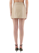 Courreges Vinyl Mini falda "Reedición"