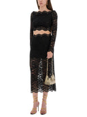 Rabanne Lace Midi Skirt