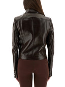 Courreges de chaqueta de vinilo "reedición"
