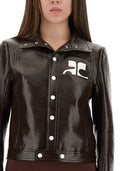 Courreges de chaqueta de vinilo "reedición"