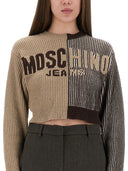 Moschino Jeans Inclay Logo Jersey