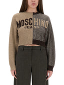 Moschino Jeans Inclay Logo Jersey
