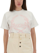 Moschino T -shirt med broderi