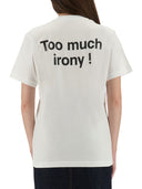 Moschino T Shirt "Too Much Irony!"