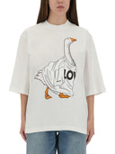 Moschino "Goose" Jersey T Shirt