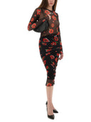 モスキーノジーンズフローラルメッシュトップ