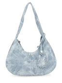 Ganni Medium "gebleicht" Hobo -Tasche