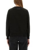 Sudadera de algodón de Kenzo con parche "Happy Tiger"