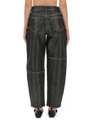 Ganni "Stary" Jeans en papel espumoso