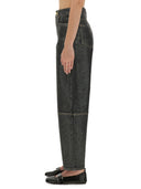 Ganni "Stary" Jeans en papel espumoso