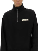 Sudadera con tortuga con cremallera con cremallera