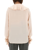 Alexander Mc Queen Shirt med ruffles