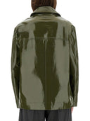 Ps By Paul Smith Shiny Leather Jacket