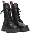 3 botas Juin negras
