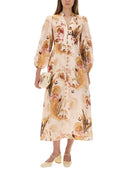 Zimmermann "Ascension Plunge" Midi Dress
