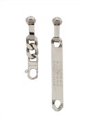 MM6 Maison Margiela Pendientes de cadena no coincidentes