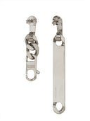 MM6 Maison Margiela Pendientes de cadena no coincidentes