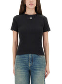 Tory Burch Ribbed Cotton Tシャツ