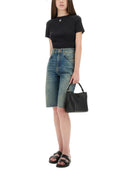 Tory Burch Ribbed Cotton Tシャツ