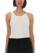 Jean Paul Gaultier Tank Top con piercing