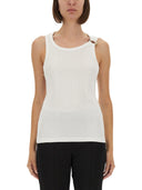 Jean Paul Gaultier Tank Top con piercing