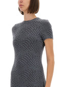 Alexanderwang.t Jacquard Mini -kjole med logo