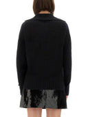 Tom Ford Cashmere und Seide Long Sleeve Polo Shirt