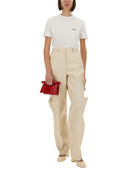 Jacquemus Grosgrain Short Sleeve T Shirt