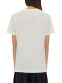 Camiseta de estampado del logotipo de Patou
