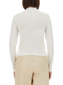 Jacquemus la camisa de manga larga grosgrain