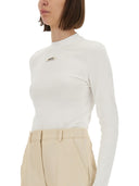 Jacquemus la camisa de manga larga grosgrain